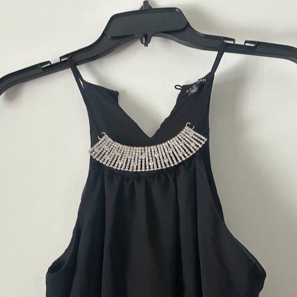 New Black long dress / gown by As U wish